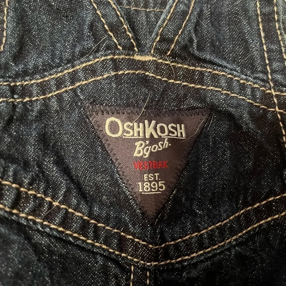 OshKosh B'gosh Kids Denim Overalls - Blue 6 mths